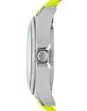 Marc Jacobs Henry Skeleton Neon Yellow Dial Yellow Leather Strap Watch for Women - MBM1242 Buy Now By Marc Jacobs