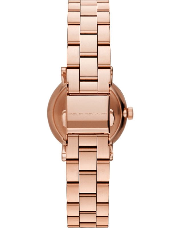 Marc Jacobs Baker White Dial Rose Gold Steel Strap Watch for Women - MBM3248 Buy Now By Marc Jacobs