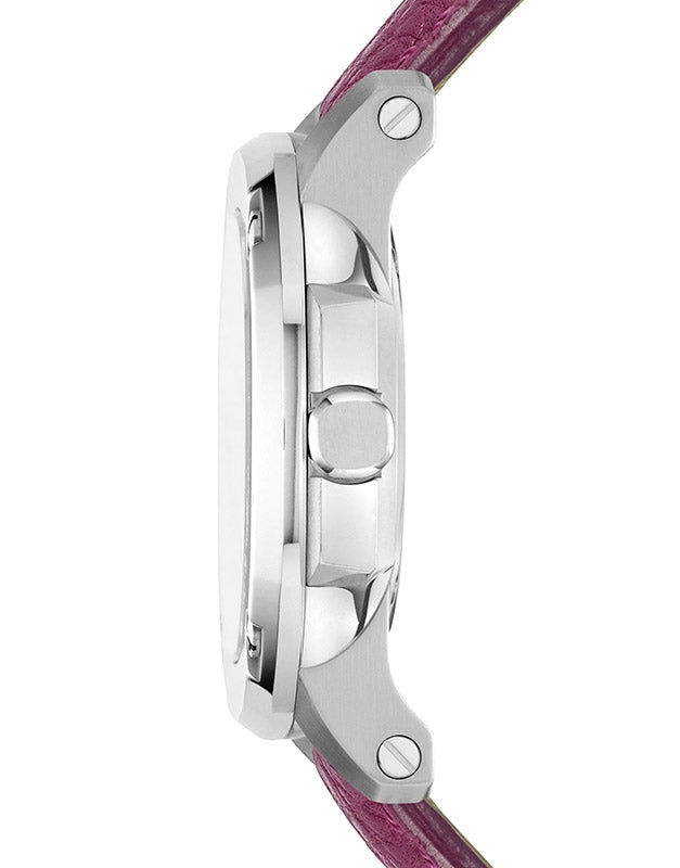 Burberry The Britain Pink Dial Pink Leather Strap Watch for Women - BBY1715 Buy Now By Burberry