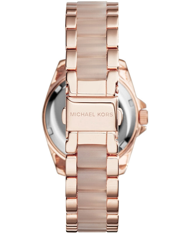 Michael Kors Blair Rose Gold Dial Two Tone Steel Strap Watch for Women - MK6175 Buy Now By Michael Kors