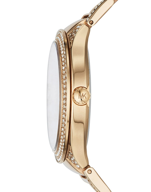 Michael Kors Kerry Mother of Pearl Dial Gold Steel Strap Watch for Women - MK3481 Buy Now By Michael Kors