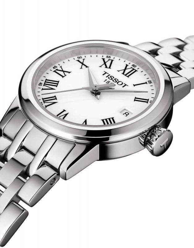 Tissot T Classic Dream White Dial Silver Steel Strap Watch For Men - T033.210.11.013.00 Buy Now By Tissot