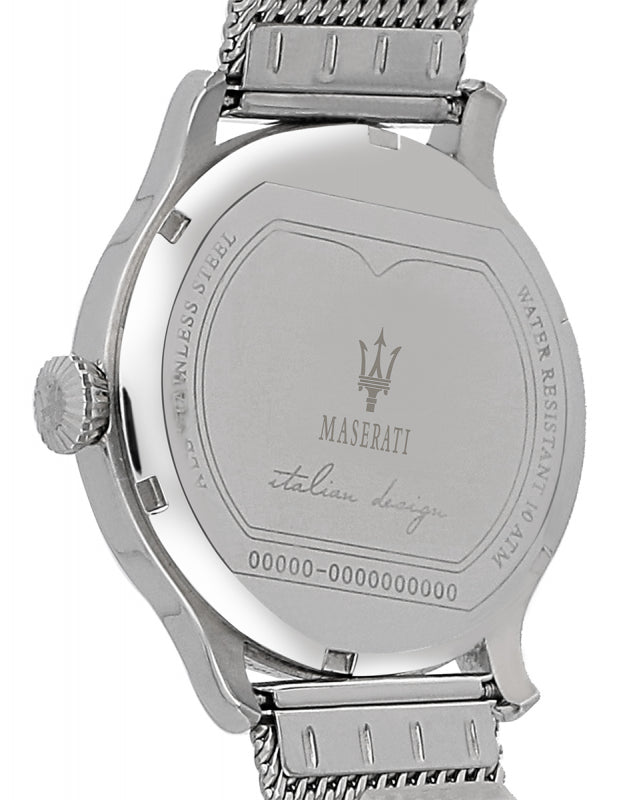 Maserati Epoca Grey Dial Grey Mesh Bracelet Watch For Men - R8853118002 Buy Now By Maserati