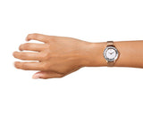 Swarovski Octea Nova Silver Dial Rose Gold Mesh Strap Watch for Women - 5650011 Buy Now By Swarovski