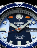 Seiko 5 Sports Honda Super Cub Limited Edition Blue Dial Two Tone NATO Strap Watch For Men - SRPK37K1 Buy Now By Seiko