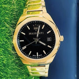 Maserati Stile Black Dial Gold Steel Strap Watch For Men - R8853142004 Buy Now By Maserati