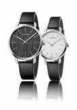 Calvin Klein Even Black Dial Black Leather Strap Watch for Women - K7B231C1 Buy Now By Calvin Klein