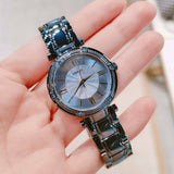 Guess Park Ave Analog Quartz Blue Dial Blue Steel Strap Watch For Women - W0767L4 Buy Now By Guess