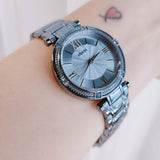 Guess Park Ave Analog Quartz Blue Dial Blue Steel Strap Watch For Women - W0767L4 Buy Now By Guess