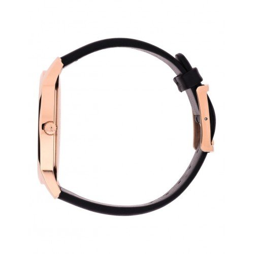 Calvin Klein City Quartz Black Dial Black Leather Strap Watch for Men - K2G2G6CZ Buy Now By Calvin Klein