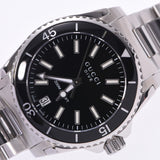 Gucci Dive Black Dial Silver Steel Strap Watch For Women - YA136403 Buy Now By Gucci