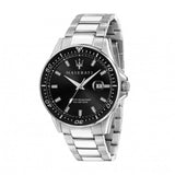 Maserati SFIDA Quartz Black Dial Stainless Steel Watch For Men - R8853140002 Buy Now By Maserati