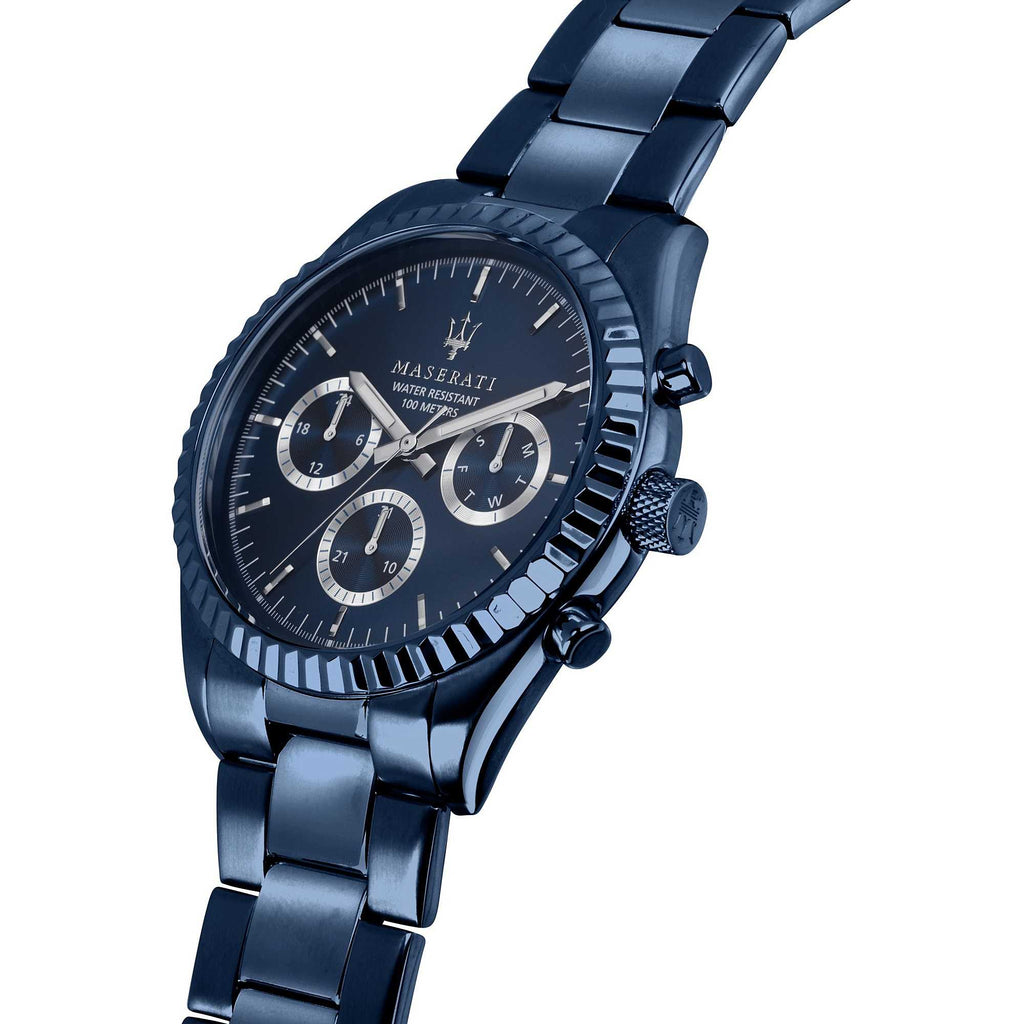 Maserati Blue Edition Collection 43m Blue Dial Stainless Steel Watch For Men - R8853100025 Buy Now By Maserati