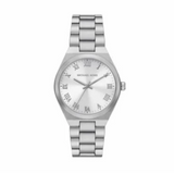 Michael Kors Lennox Three Hand Silver Dial Silver Steel Strap Watch For Women - MK7393 Buy Now By Michael Kors