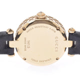 Gucci Diamantissima Mother of Pearl Dial Black Leather Strap Watch For Women - YA141505 Buy Now By Gucci