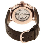 Emporio Armani Meccanico Automatic White Dial Brown Leather Strap Watch For Men - AR60027 Buy Now By Emporio Armani