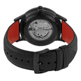 Emporio Armani Meccanico Skeleton Black Dial Black Leather Strap Watch For Men - AR60046 Buy Now By Emporio Armani