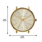 Michael Kors Pyper Quartz Gold Dial Gold Steel Strap Watch For Women - MK3898 Buy Now By Michael Kors