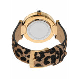 Michael Kors Parker Black Dial Cheetah Print Brown Leather Strap Watch For Women - MK4723 Buy Now By Michael Kors
