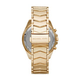 Michael Kors Whitney Chronograph Gold Dial Gold Steel Strap Watch For Women - MK6729 Buy Now By Michael Kors