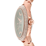 Michael Kors Camille Chronograph Grey Dial Rose Gold Steel Strap Watch For Women - MK6983 Buy Now By Michael Kors