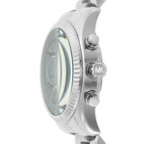 Michael Kors Lexington Chronograph Blue Dial Silver Steel Strap Watch For Women - MK7215 Buy Now By Michael Kors