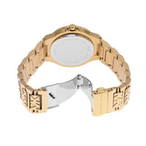 Michael Kors Lennox Three-Hand Gold Dial Gold Steel Strap Watch For Women - MK7339 Buy Now By Michael Kors