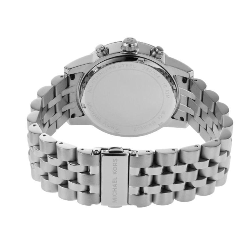 Michael Kors Hutton Chronograph Blue Dial Blue Steel Strap Watch For Men - MK8952 Buy Now By Michael Kors