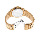 Michael Kors Everest Three-Hand Black Dial Gold Steel Strap Watch For Men - MK9078 Buy Now By Michael Kors