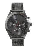 Hugo Boss Talent Gunmetal Dial Grey Mesh Bracelet Watch for Men - 1513637 Buy Now By Hugo Boss
