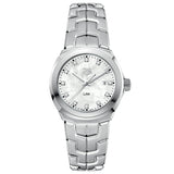 Tag Heuer Link Quartz Diamonds Mother of Pearl Dial Silver Steel Strap Watch for Women - WBC1312.BA0600 Buy Now By Tag Heuer