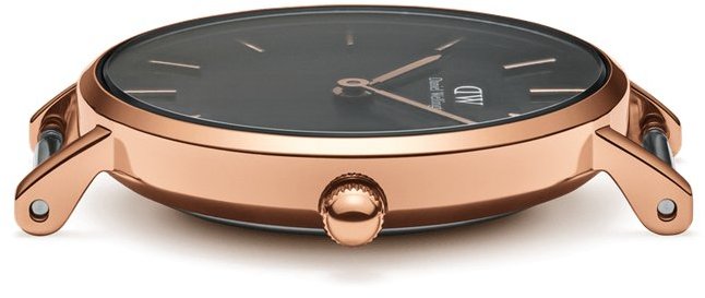 Daniel Wellington Classic Petite Reading Black Dial Black Leather Strap Watch For Women - DW00100167 Buy Now By Daniel Wellington