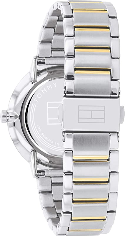 Tommy Hilfiger Blake Silver Dial Two Tone Steel Strap Watch for Women - 1781908 Buy Now By Tommy Hilfiger