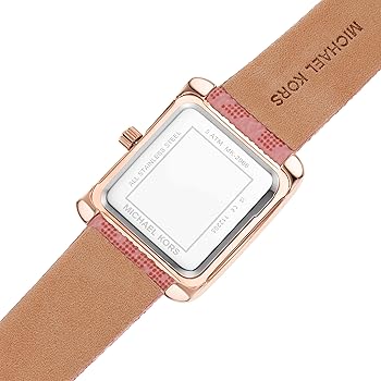 Michael Kors Emery Quartz Diamonds Red Dial Pink Leather Strap Watch For Women - MK2966 Buy Now By Michael Kors