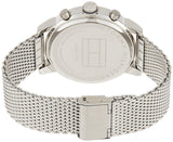 Tommy Hilfiger Jake Quartz White Dial Silver Mesh Bracelet Watch for Men - 1791233 Buy Now By Tommy Hilfiger
