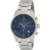 Hugo Boss Skymaster Blue Dial Silver Steel Strap Watch for Men - 1513784 Buy Now By Hugo Boss