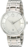 Movado 1881 Automatic Silver Dial Silver Steel Strap Watch for Men - 606915 Buy Now By Movado