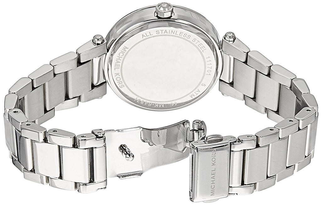 Michael Kors Parker Silver Dial Silver Stainless Steel Strap Watch for Women - MK6483 Buy Now By Michael Kors