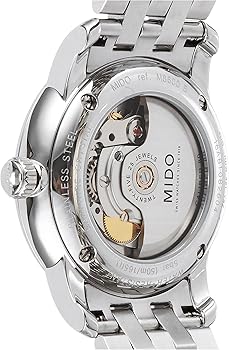 Mido Baroncelli III Automatic Silver Dial Silver Steel Strap Watch For Men - M8600.4.67.1 Buy Now By Mido