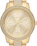 Michael Kors Tibby Multifunction Gold Dial Gold Steel Strap Watch For Women - MK7292 Buy Now By Michael Kors