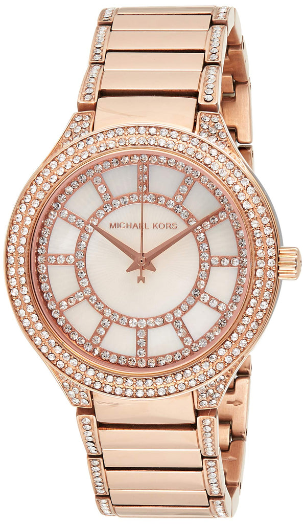 Michael Kors Kerry Mother of Pearl Dial Rose Gold Steel Strap Watch for Women - MK3313 Buy Now By Michael Kors