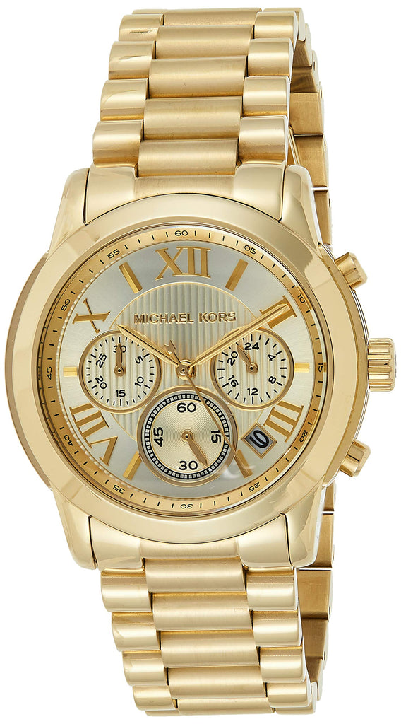 Michael Kors Cooper Gold Dial Gold Steel Strap Watch for Women - MK6274 Buy Now By Michael Kors