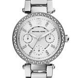 Michael Kors Parker Silver Dial Silver Steel Strap Watch for Women - MK5615 Buy Now By Michael Kors