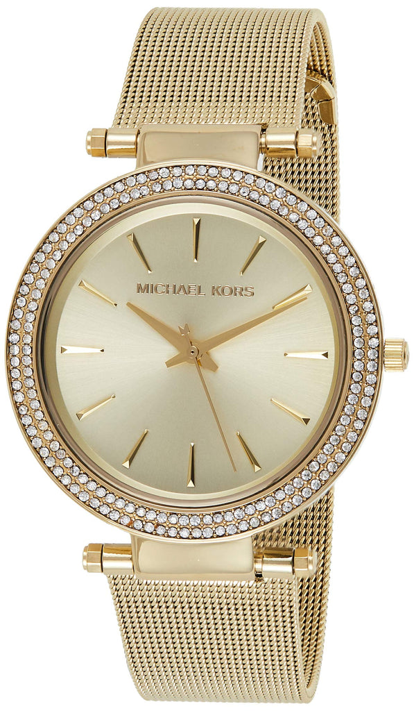 Michael Kors Darci Gold Dial Gold Mesh Bracelet Watch for Women - MK3368 Buy Now By Michael Kors