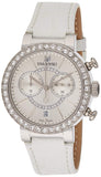 Swarovski Citra Sphere Chronograph White Dial White Leather Strap Watch for Women - 5027127 Buy Now By Swarovski