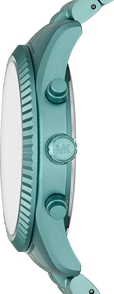 Michael Kors Lexington Chronograph Turquoise Dial Turquoise Steel Strap Watch For Men - MK8793 Buy Now By Michael Kors