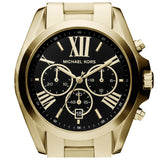 Michael Kors Bradshaw Black Dial Gold Steel Strap Watch for Women - MK5739 Buy Now By Michael Kors