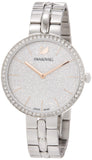 Swarovski Cosmopolitan Diamond Powder Silver Dial Silver Steel Strap Watch for Women - 5517807 Buy Now By Swarovski