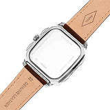 Fossil Inscription Automatic Skeleton Blue Dial Brown Leather Strap Watch for Men - BQ2571 Buy Now By Fossil