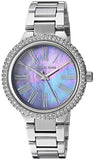 Michael Kors Taryn Mother of Pearl Purple Dial Silver Steel Strap Watch For Women - MK6562 Buy Now By Michael Kors